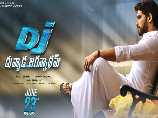 DJ Movie Release Date Posters